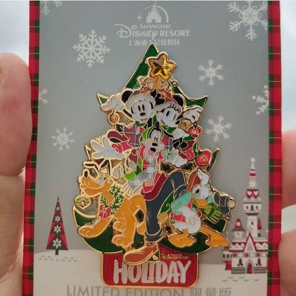 Shanghai Disney Christmas LE Pin