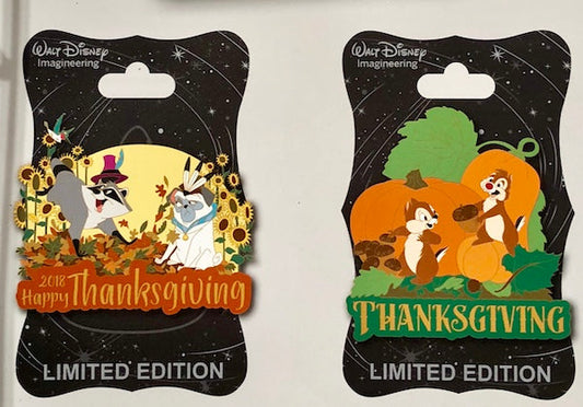 Thanksgiving 2018 WDI Pins