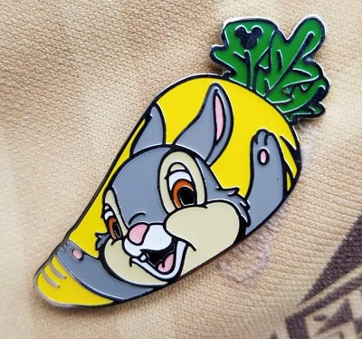 Thumper Carrot Hidden Mickey Pin
