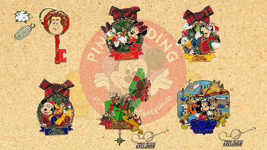 December 2018 HKDL Limited Edition Pin Releases