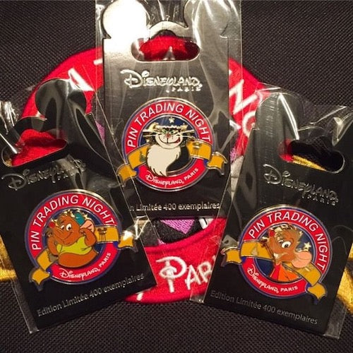Cinderella Disneyland Paris Pin Trading Night Pins