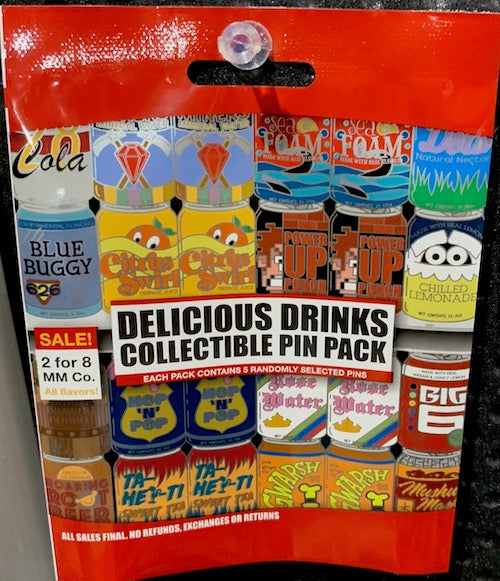 Delicious Drinks Collectible Pin Pack