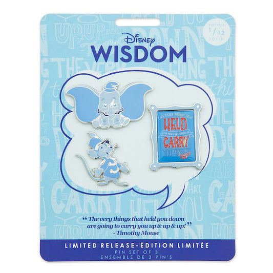 Dumbo Disney Wisdom Pin Set