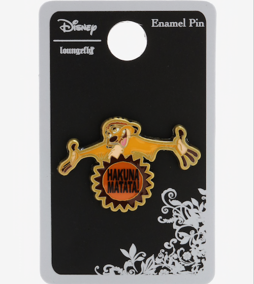 Hakuna Matata Timon Loungefly Disney Pin