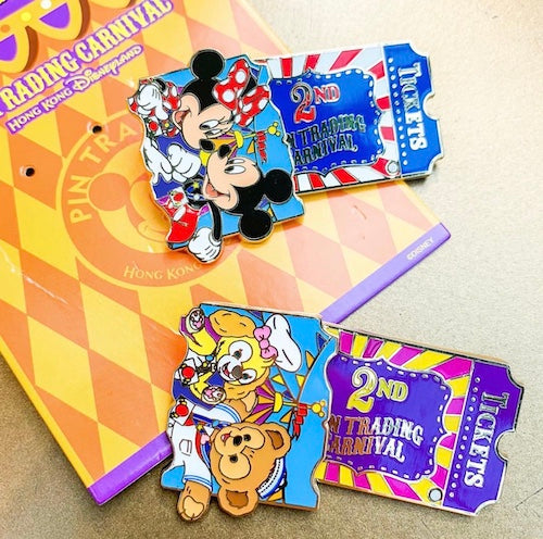 Pin Trading Carnival 2019 Welcome Pins