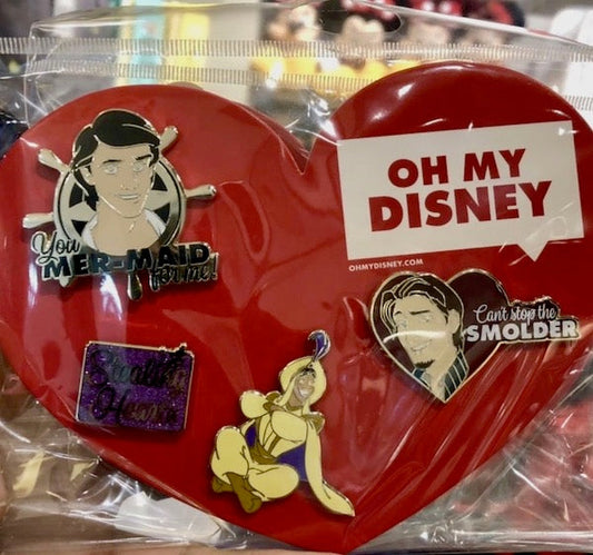 Prince Quotes Oh My Disney Pin Set #1