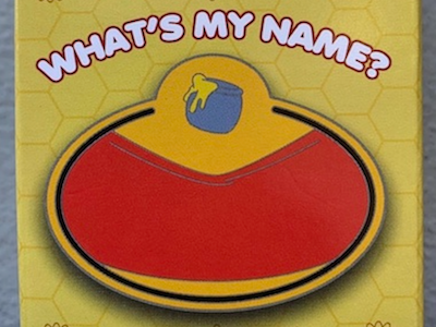 What's My Name Winnie the Pooh Pins