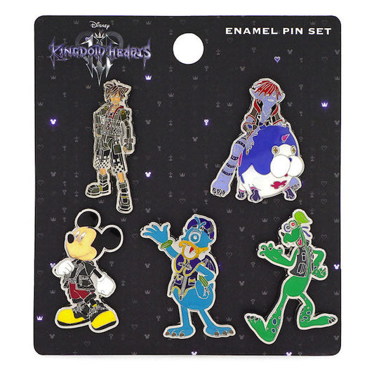 Kingdom Hearts 3 Loungefly Pin Set