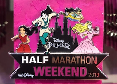 Princess Half Marathon Weekend 2019 Disney Pin