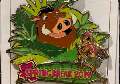 Spring Break 2019 Pin