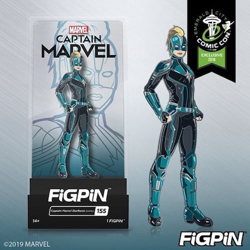 Captain Marvel FiGPiN Pin - ECCC 2019