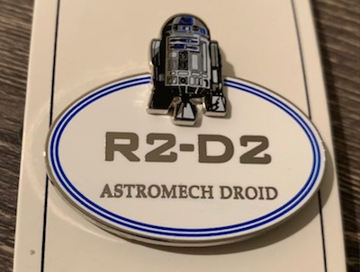 Cast Member R2-D2 Astromech Droid Pin