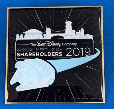 Star Wars Galaxy's Edge Shareholders Pin