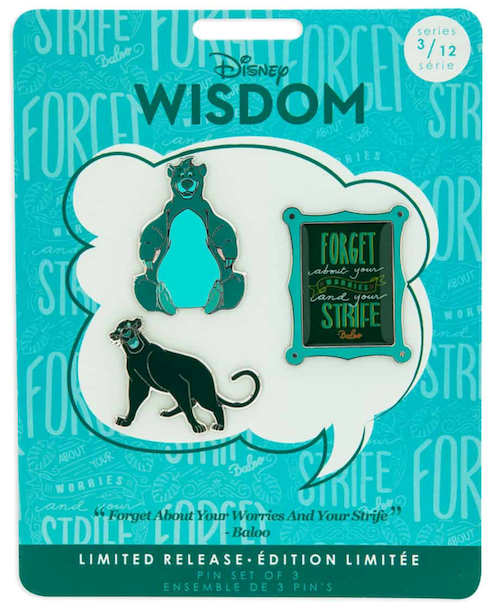 The Jungle Book Disney Wisdom Pin Set