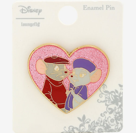 The Rescuers Heart Hot Topic Disney Pin