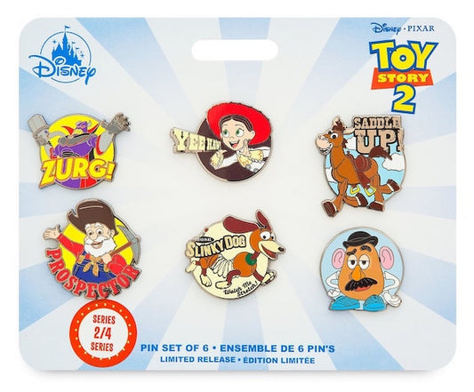 Toy Story Disney Store 2019 Pin Set Series #2
