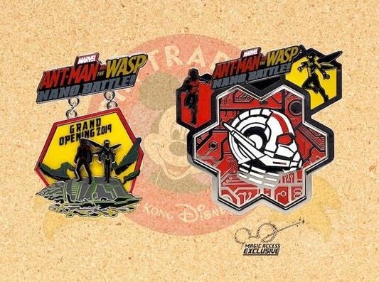 Ant-Man and the Wasp Nano Battle HKDL Pin Releases