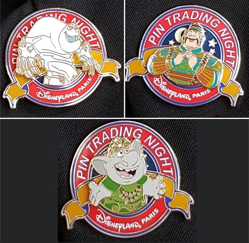 April 2019 Disneyland Paris Pin Trading Night Pins