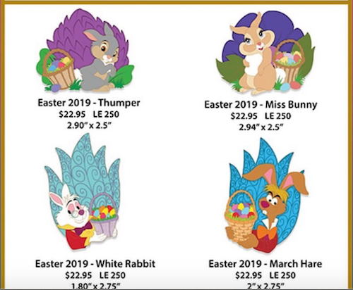 Easter 2019 WDI Pins