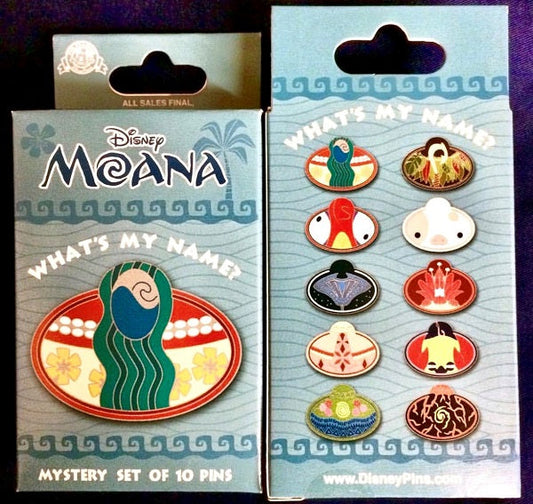 Moana What’s My Name Pin Collection