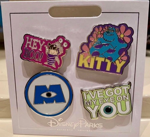 Monsters, Inc. Disney Pin Set