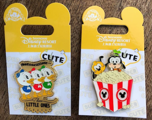 Shanghai Disney Resort Cute Pins