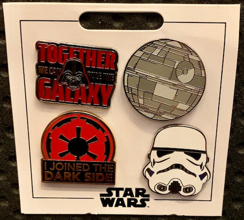 The Dark Side Star Wars Pin Set
