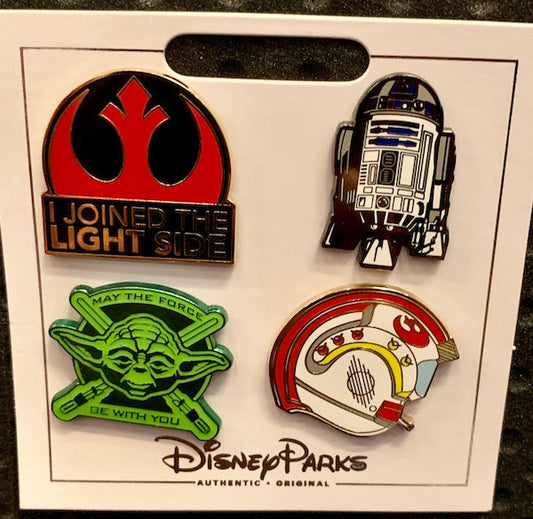 The Light Side Star Wars Pin Set