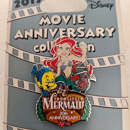 The Little Mermaid 30th Anniversary Cast Member Pin