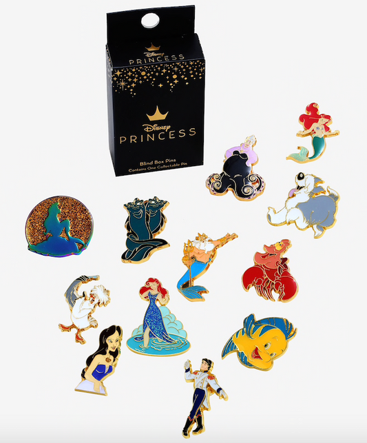 The Little Mermaid BoxLunch Disney Blind Box Pins