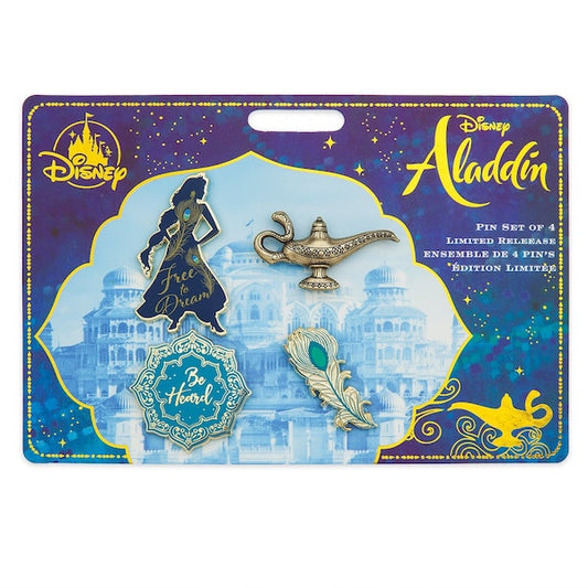 Aladdin Live Action Disney Pin Set