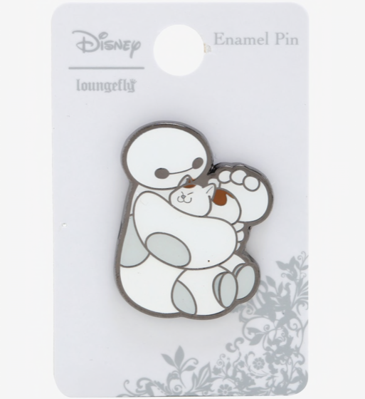 Baymax Petting Mochi BoxLunch Disney Pin