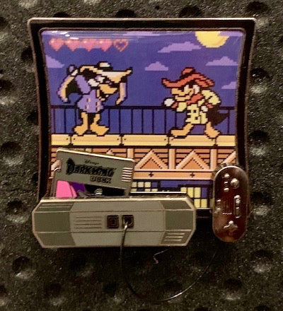 Darkwing Duck Kingdom Consoles Pin