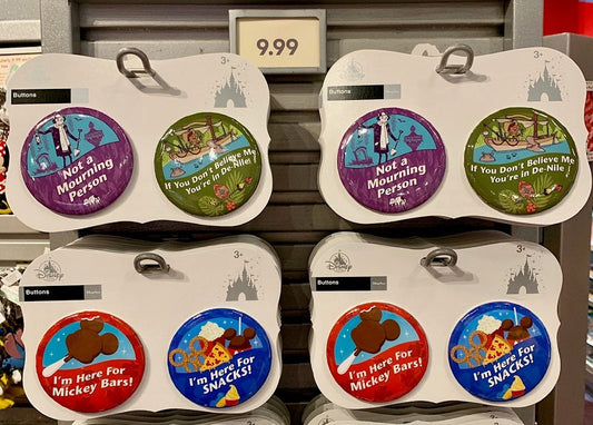 Disney Parks Button Sets
