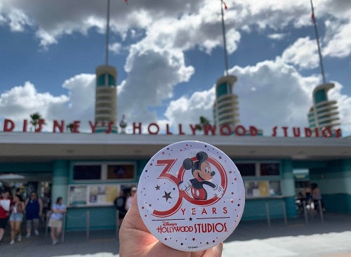 Disney's Hollywood Studios 30th Anniversary Button