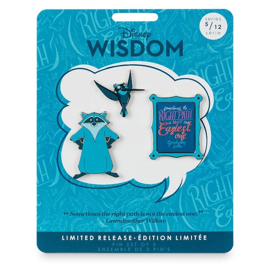 Pocahontas Disney Wisdom Pin Set