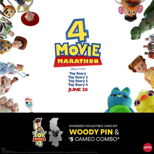 Toy Story 4 AMC Theatres Pin