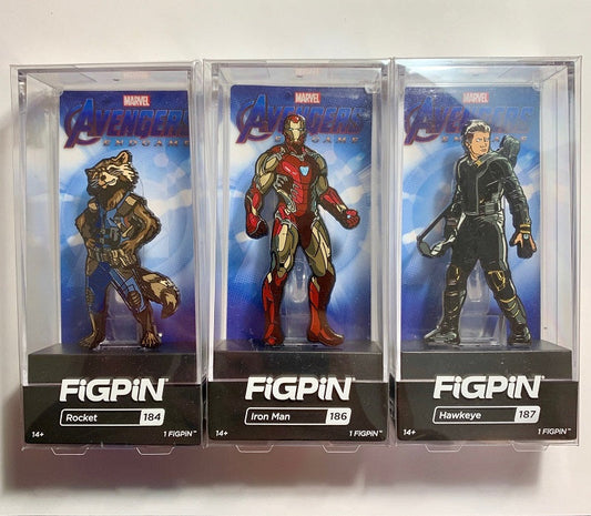 Avengers Endgame FiGPiN Pins