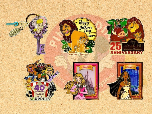 June 2019 HKDL Limited Edition Pin Releases