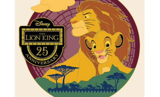 Lion King 25th Anniversary DEC Pin