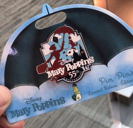 Mary Poppins 55th Anniversary Disney Store Pin