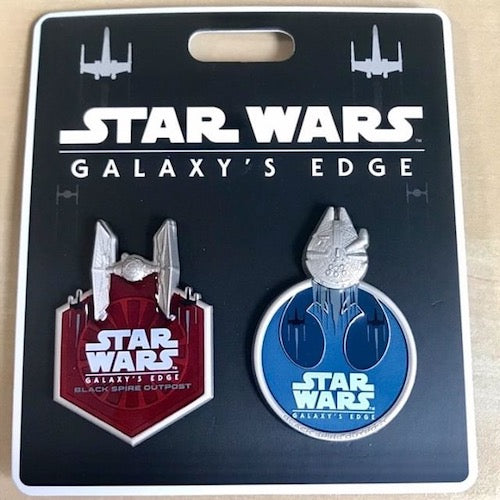 Star Wars Galaxy's Edge Disney Travel Company Pin Set