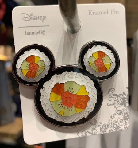Sushi Mickey Icon BoxLunch Disney Pin