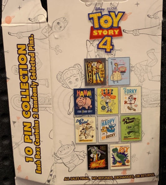 Toy Story 4 Mystery Disney Parks Pins