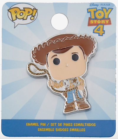 Woody Toy Story 4 Funko Pop Pin