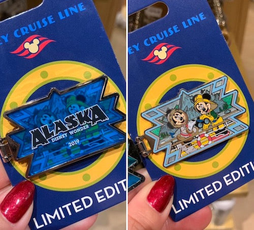 Alaska Disney World 2019 Hinged Pin