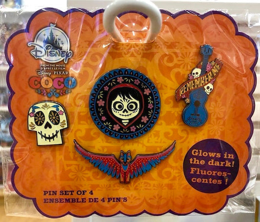 Coco Disney Store Pin Set