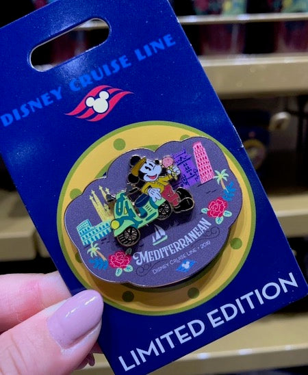 Mediterranean Disney Cruise Line 2019 Pin