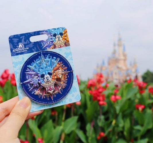 Mickey Compass Shanghai Disney Resort Pin