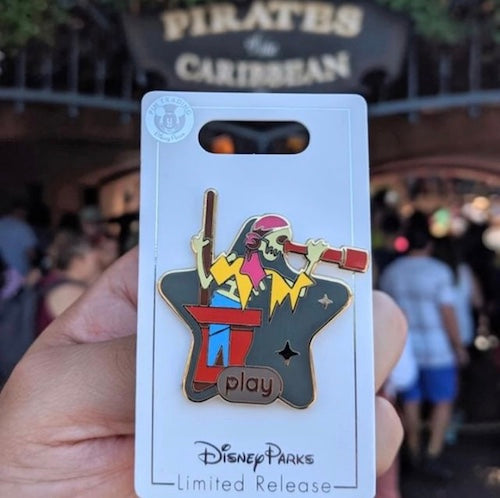 Pirates of the Caribbean Play Disney Parks Pin